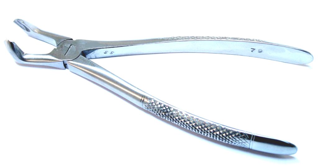 79 Dental Instrument Extracting Forceps Stainless Steel