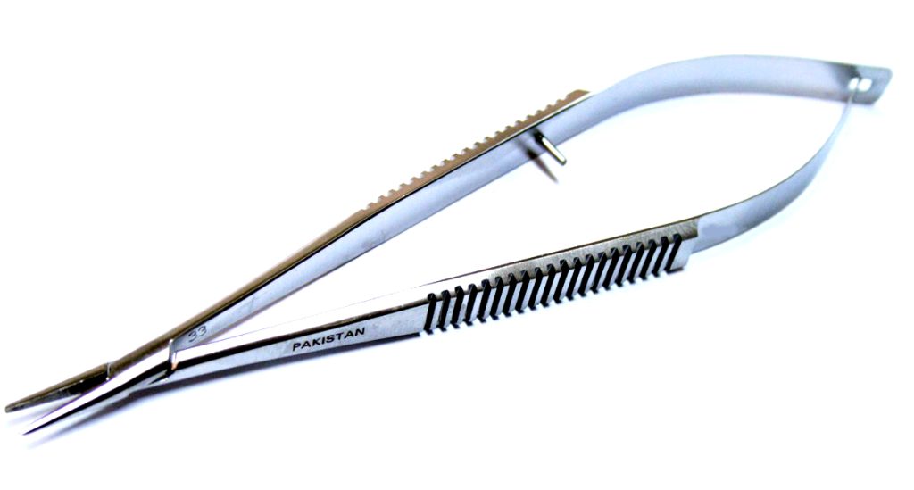 Micro Eye Castroviejo Straight Needle Holder Without Lock
